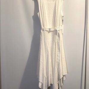 🎉👗Calvin Klein white dress size :10